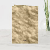 Gold Aquamarin Blue Green Glitzy Leopard Print Karte (Rückseite)