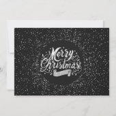 Gold Aquarell Trendgeschriebener Urlaub Einladung (Vorderseite)