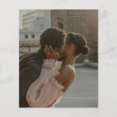 Gold Arch Frame Elegante Art Budget Foto Hochzeit (Rückseite)