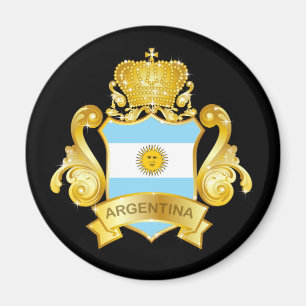 Gold Argentinien Magnet