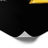 Gold Argentinien Poster (Ecke)