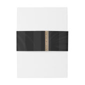 Gold Art Deco Stripe Wedding Bly Band (Rückseitenbeispiel)