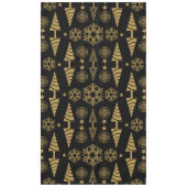 Gold Art Nouveau Weihnachtsdekoration Tischdecke (Vorderseite)