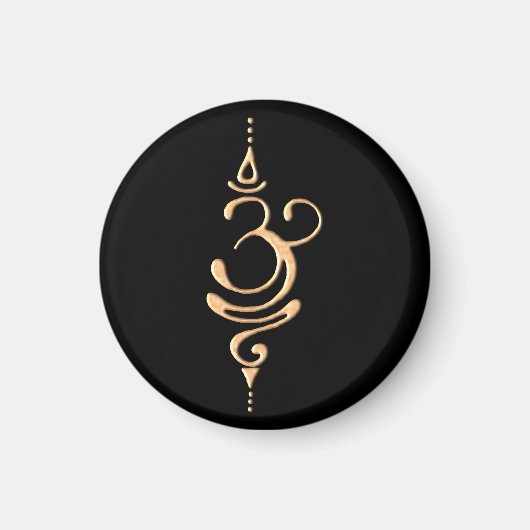 Gold Atmen Magnet (Vorne)