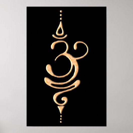 Gold Atmen  Poster (Vorne)