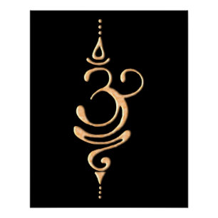 Gold Atmen Poster