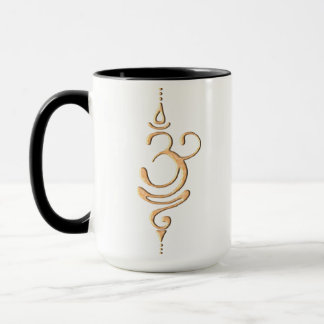 Gold atmen tasse