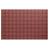 Gold auf rotem Mandala Stoff (Yard (91,4 cm))