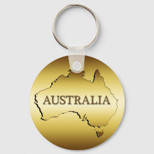GOLD AUSTRALIA SCHLÜSSELANHÄNGER