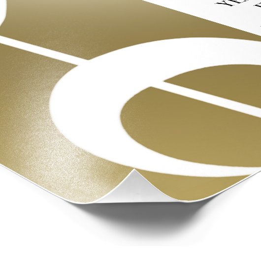 Gold Award Fotodruck (Ecke)