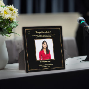 Gold Award für das Logo des Fotos für die Mitarbei Fotoplatte