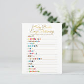 Gold Baby Books Emoji Pictionary Game (Stehend Vorderseite)