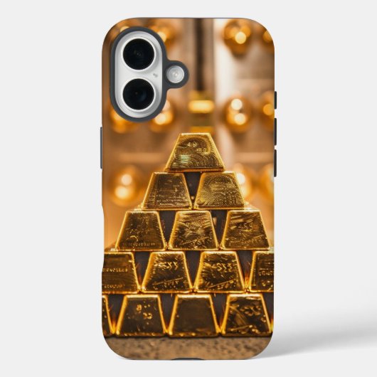Gold Baby Case-Mate iPhone Hülle (Rückseite)
