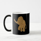 Gold Baby Elephant Looking Into Verwandlungstasse (Links)