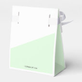 Gold Baby Green Personalisiert Baby Showbox Geschenkschachtel (Rückseite)