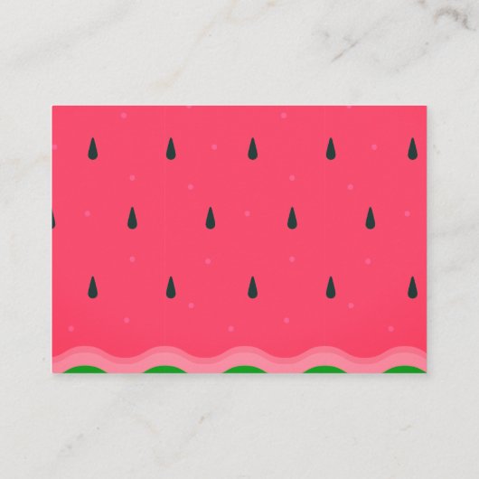 Gold Baby Library Book Request One in Melon Theme Begleitkarte (Rückseite)