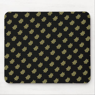 GOLD BAHT SIGN ฿ thailändischer ฿ Mousepad