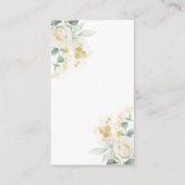 Gold Balloon Greenerenery Diaper Beilage Karte (Rückseite)