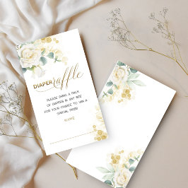 Gold Balloon Greenerenery Diaper Beilage Karte