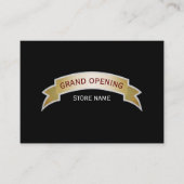 Gold Banner Große Eröffnungszeremonie Karte (Vorderseite)
