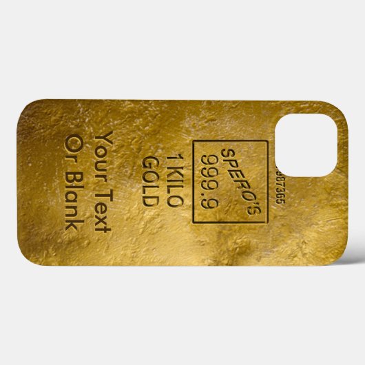 Gold Bar Case-Mate iPhone Hülle (Rückseite (Horizontal))