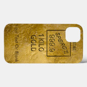 Gold Bar Case-Mate iPhone Hülle (Rückseite (Horizontal))