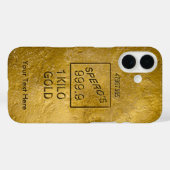 Gold Bar Case-Mate iPhone Hülle (Rückseite (Horizontal))