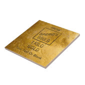 Gold Bar Fliese (Seite)