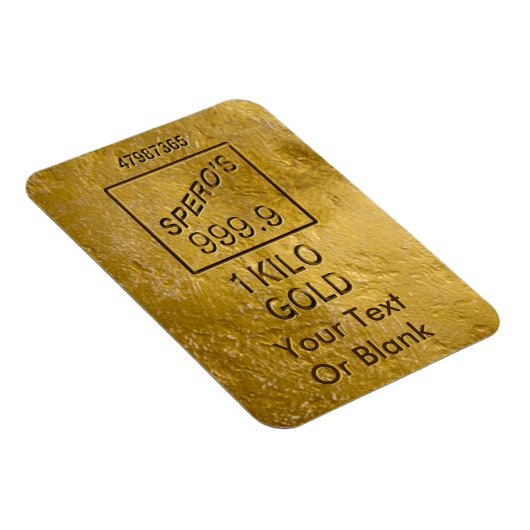 Gold Bar Magnet (Rechte Seite)
