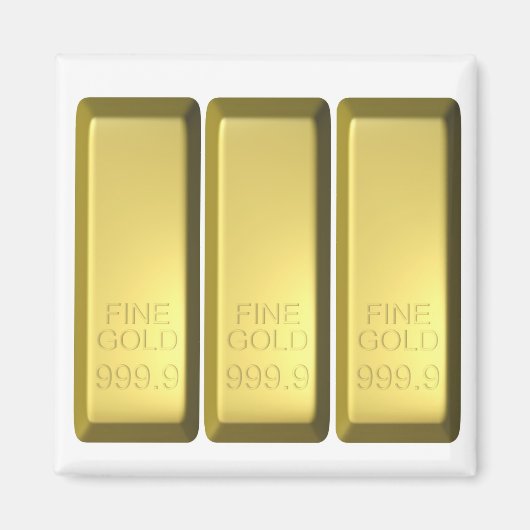 Gold Bar Magnet (Vorne)