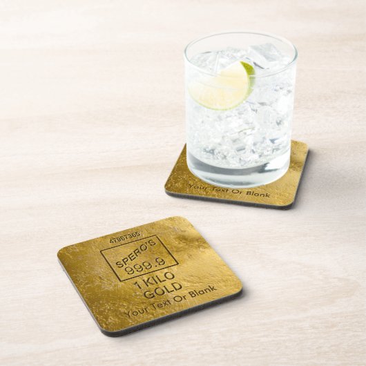 Gold Bar Untersetzer (Rechte Seite)