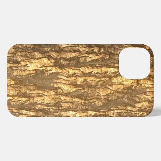 Gold Bark Camouflage iPhone Case iPhone Hülle (Rückseite (Horizontal))