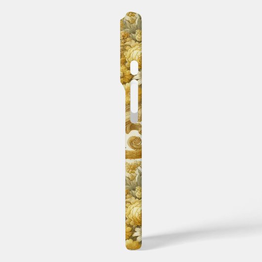 Gold - Barock Case-Mate iPhone Hülle (Rückseite / Links)