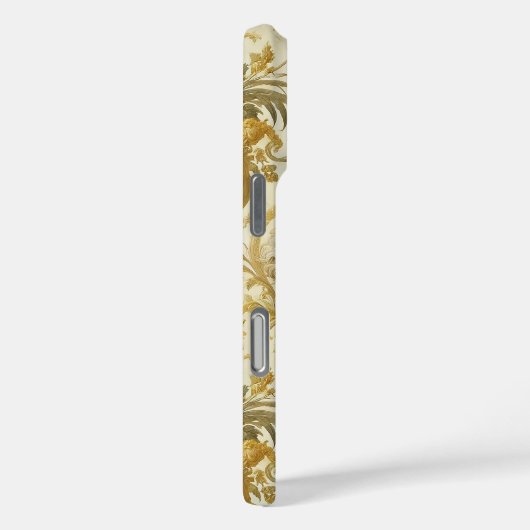 Gold - Barock Case-Mate iPhone Hülle (Rückseite / Rechts)