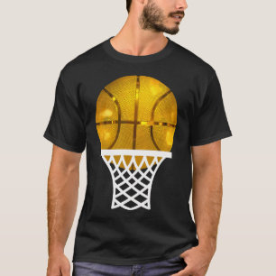 Gold Basketball Trophäe Mvp Award Cool Basketball T-Shirt