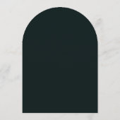 Gold Baubles Christmas Tree Party Einladung (Rückseite)