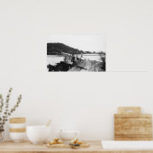 Gold Beach, Oregon Bridge über Rogue River Poster (Küche)