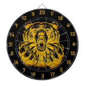 Gold Bear Dart Board für Enthusiasten Dartscheibe (vorne)
