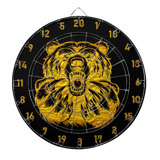 Gold Bear Dart Board für Enthusiasten Dartscheibe (vorne)