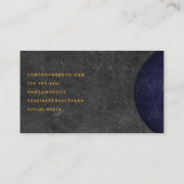 Gold Beauty Logo | Hintergrund Visitenkarte (Rückseite)