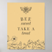 Gold Bee Sweet Nehmen Sie eine Leckerei Favoriten- Poster (Vorne)