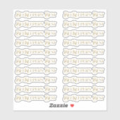 Gold Beekeeper's Best Honey Apiary Product Label (Blatt)