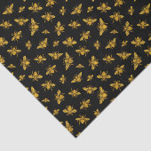 Gold Bees Tissue Seidenpapier (Ausschnitt)