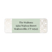 Gold/Beige-Circle-Design (Vorne)