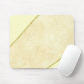 Gold Beige Streifen Maus Pad! Mousepad (Mit Mouse)