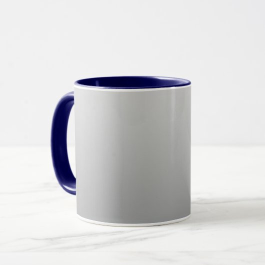 Gold Beruflich Caduceus Medical Blue Tasse (Vorderseite Links)