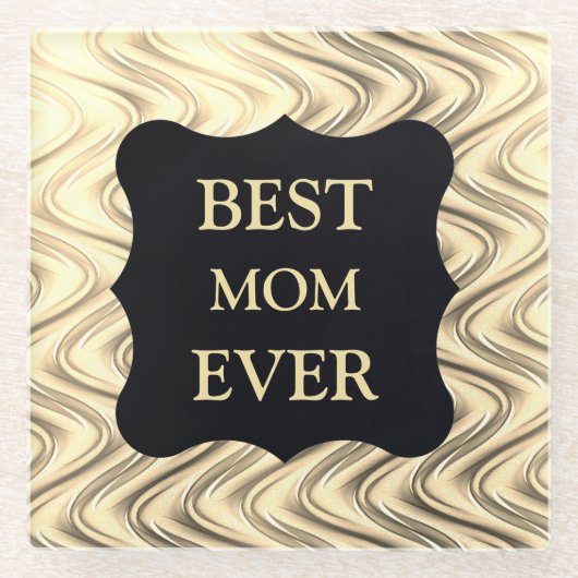 Gold Best MAMA Ess Design Glasuntersetzer (Vorderseite)
