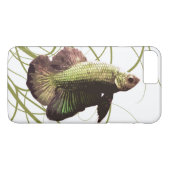 Gold Betta Siamese Fighting Fish Case-Mate iPhone Hülle (Rückseite (Horizontal))
