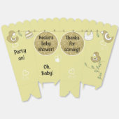 Gold Birds Baby Dusche Fevor Boxen Geschenkschachtel (Ungeklappt)