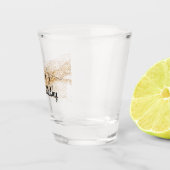 Gold Birthday Party Schnapsglas (Rechts)